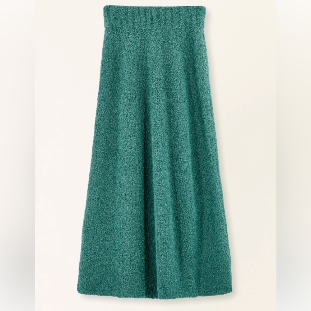 Mirth ESTES BOUCLE SKIRT IN SPRUCE sz L - Picture 8 of 11